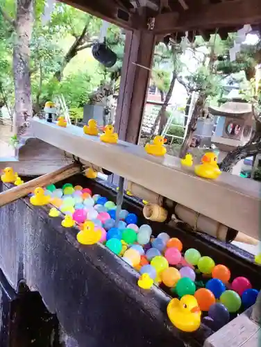 鳩森八幡神社の手水