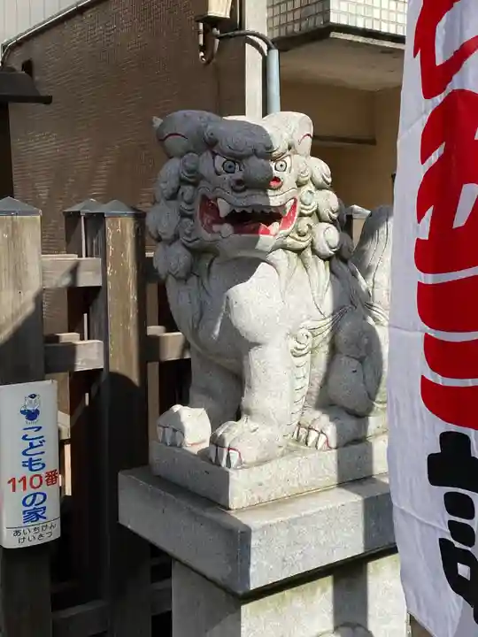 袋町お聖天 福生院の狛犬