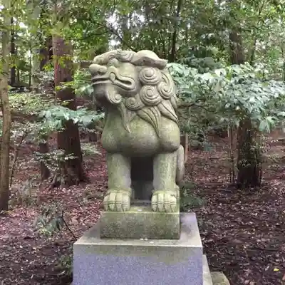 椿大神社の狛犬