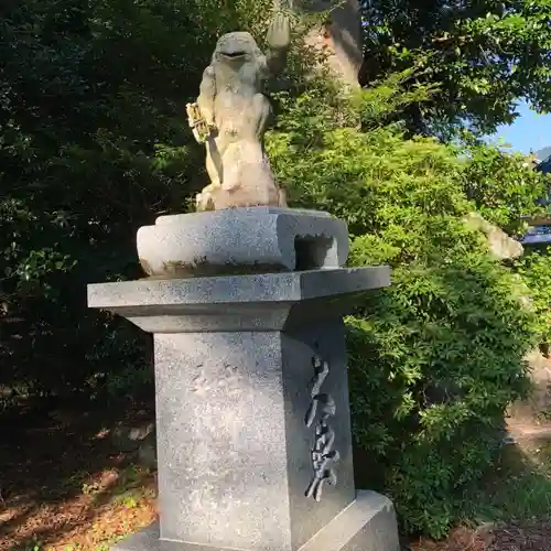 雲八幡宮の狛犬