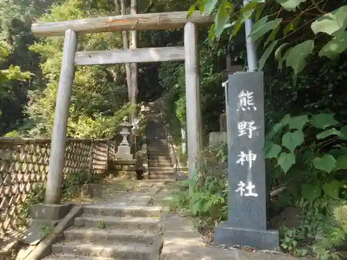 熊野神社の鳥居