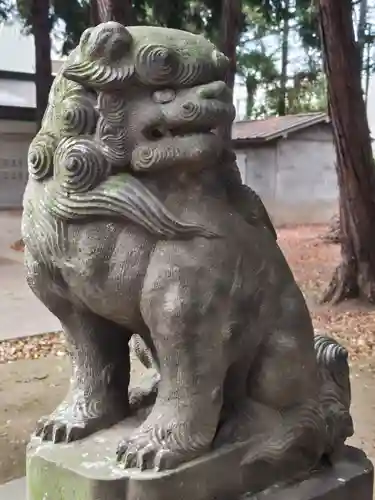 中村八幡神社の狛犬