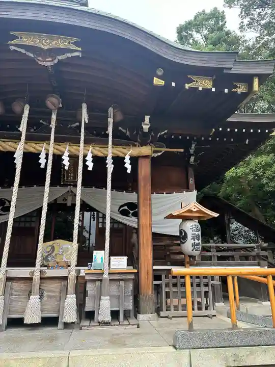鎮守氷川神社の本殿・本堂