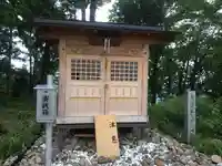 御床岳社の本殿・本堂