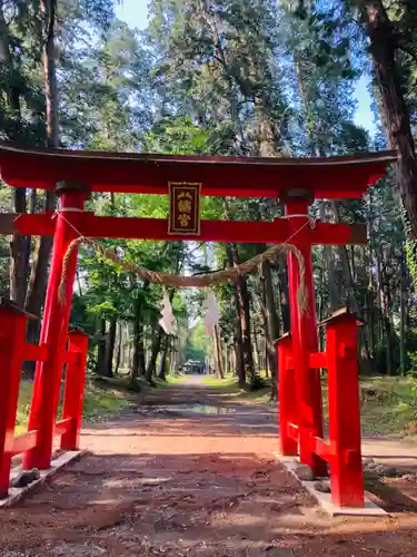 中村八幡宮の鳥居