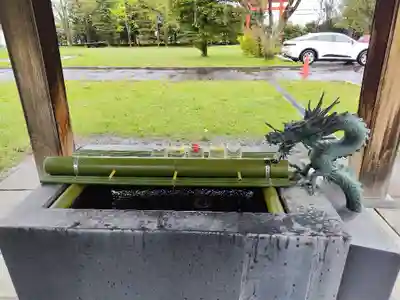 美瑛神社の手水舎