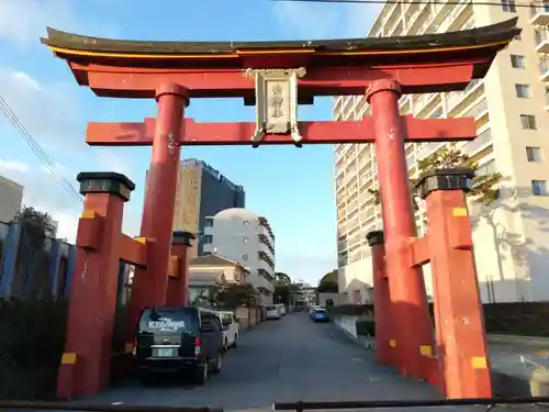 海神社の鳥居