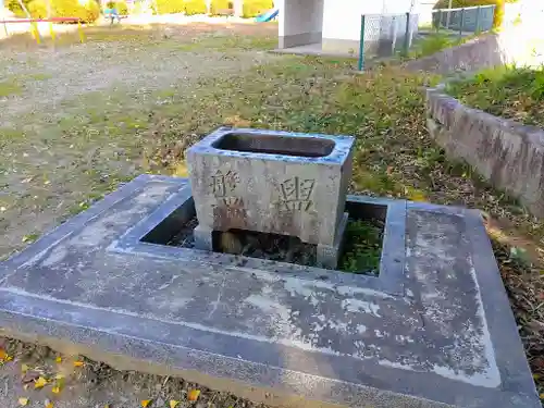山神社（藪田山神社）の手水舎