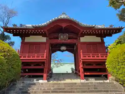護国寺の山門・神門