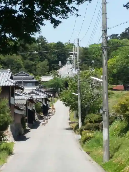 石峯寺の周辺