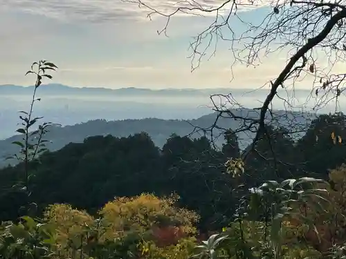 善峯寺の景色