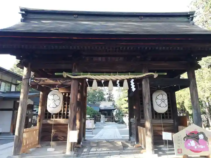 甲斐國一宮 浅間神社の山門・神門
