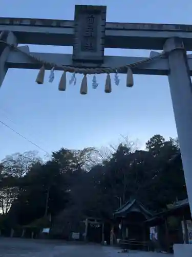 前玉神社の鳥居