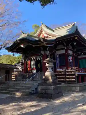 南沢氷川神社の本殿・本堂