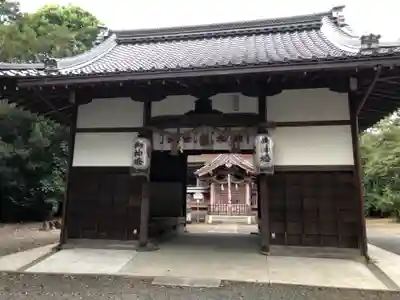 雙栗神社の山門・神門