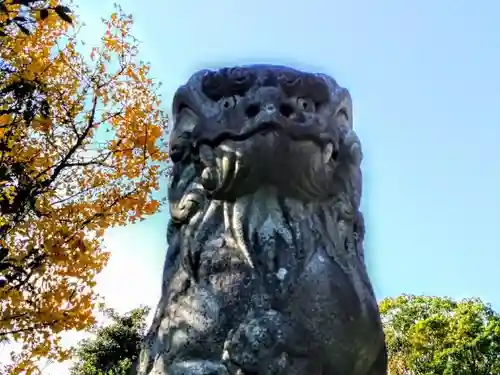 春日社（部田春日社）の狛犬