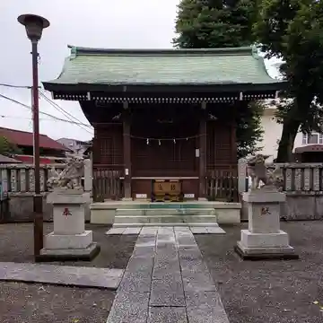 宿河原八幡宮の本殿・本堂