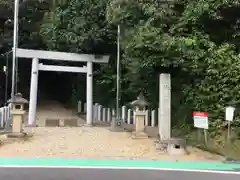 桶狭間神明社の鳥居