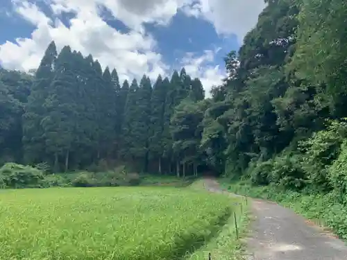 妙見神社の景色