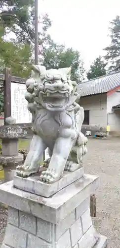 弘道館鹿島神社の狛犬