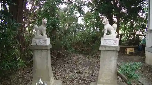 鶴ヶ峰神社の狛犬