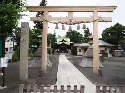 子安八幡神社(北糀谷)の鳥居