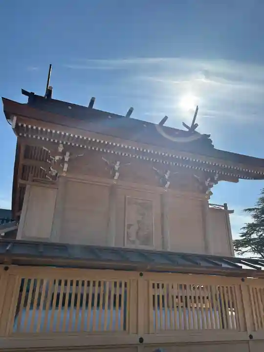 大窪八幡宮の本殿・本堂