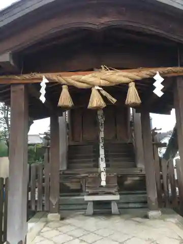 白銀神社の本殿・本堂