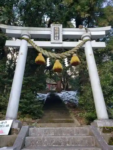 千里稲荷神社の鳥居