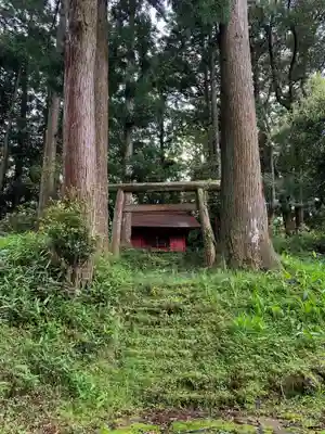 山神神社の鳥居