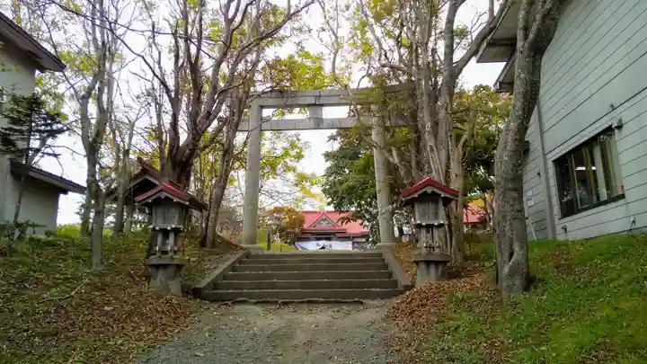 釧路一之宮 厳島神社の鳥居