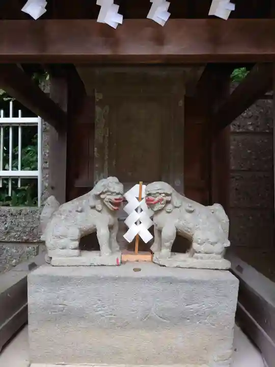 八條八幡神社の狛犬