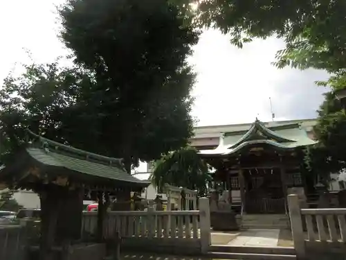 綾瀬神社の本殿・本堂