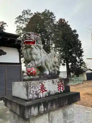 針ヶ谷八幡神社の狛犬