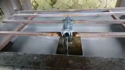 櫻山八幡宮の手水舎