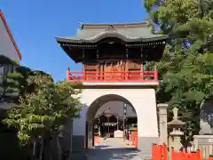 荒井神社の山門