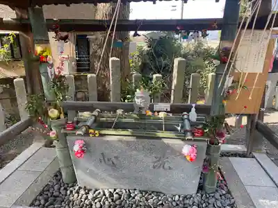 玉田神社の手水舎