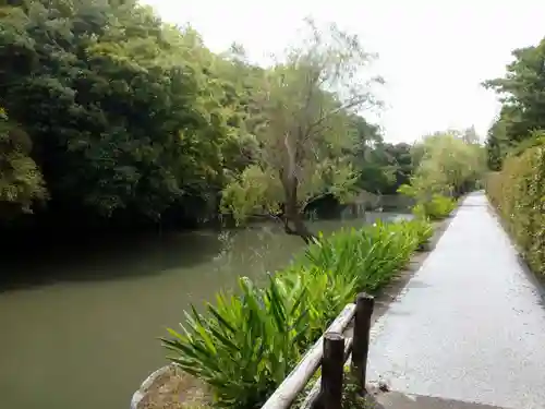 柳川総鎮守 日吉神社の周辺