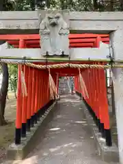 高繁大明神(稲荷)の鳥居