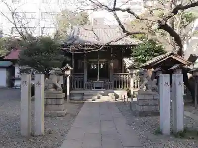 蒲田八幡神社の周辺