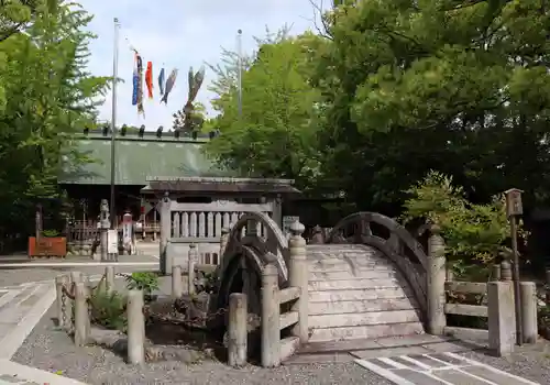 若宮神明社の庭園