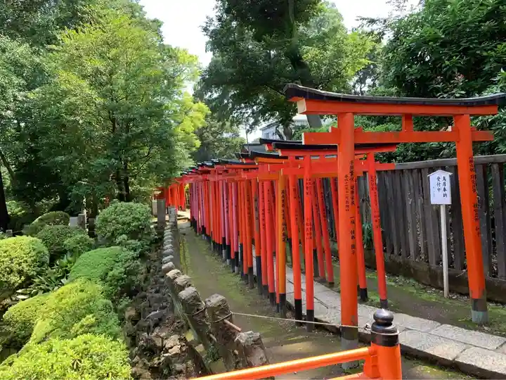 根津神社の鳥居