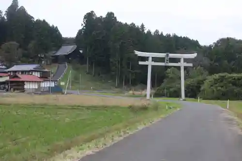 櫻田山神社の鳥居