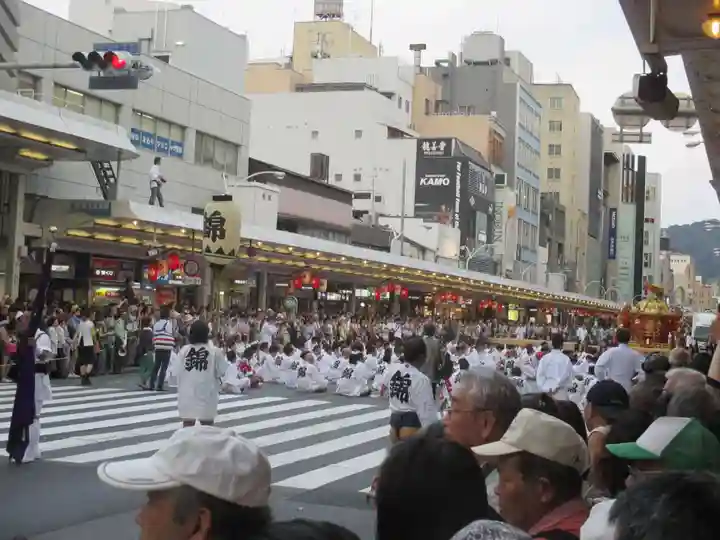八坂神社御旅所のお祭り