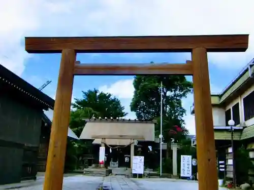 寒川神社の鳥居