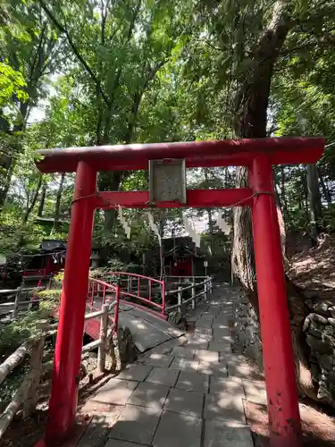 白石神社の鳥居