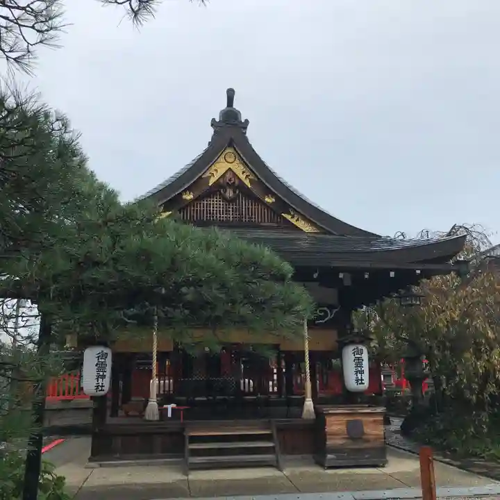 御霊神社の本殿・本堂