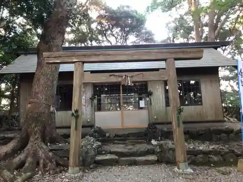 伊射波神社の鳥居