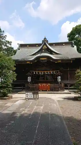 阿豆佐味天神社 立川水天宮の本殿・本堂