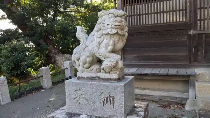 那古寺の狛犬